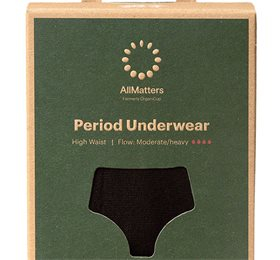 Allmatters Menstruationstrusse High Waist Underwear Moderate Heavy