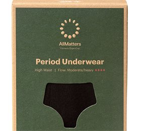 Allmatters Menstruationstrusse High Waist Underwear Moderate Heavy Xx