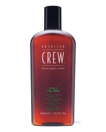 American Crew  -in-  Tea Tree Hair   Body Shampoo  450 Ml