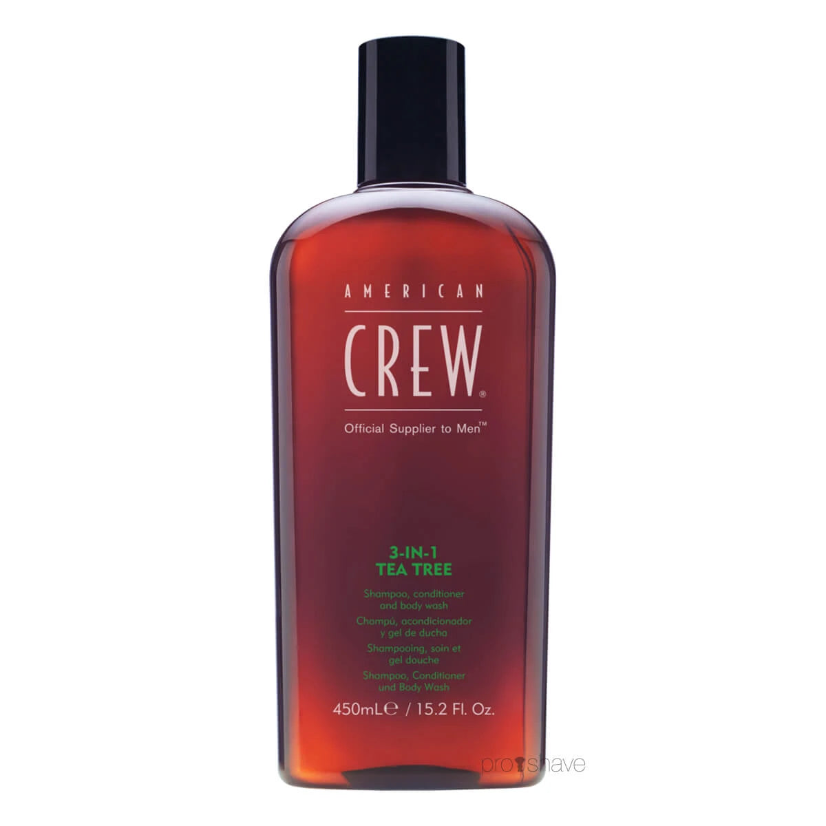 American Crew -in- Tea Tree Hair Body Shampoo 450 Ml