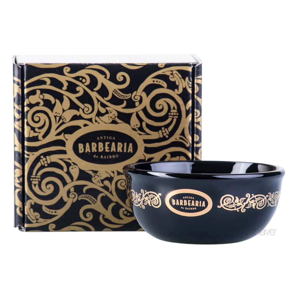 Antiga Barbearia De Bairro Barberskål Porcelæn Sort