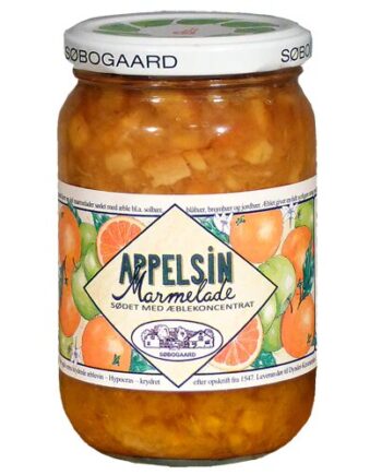 Appelsinmarmelade Sødet øko  400 Gram