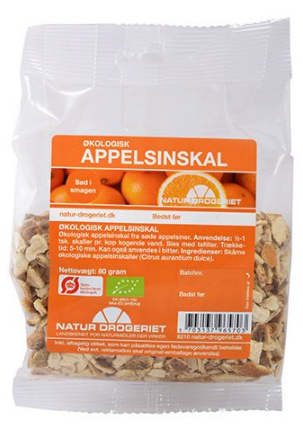 Appelsinskal Sød  Skåret    80