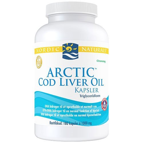 Arctic Cod Liver Oil 180 Kapsler