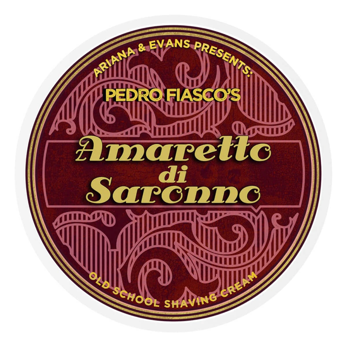 Ariana   Evans Barbersæbe  Pedro Fiasco Apos   Amaretto Di Saronno  157 Ml