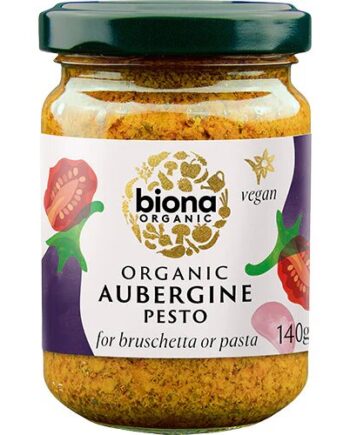 Aubergine Pesto øko  140 Gram