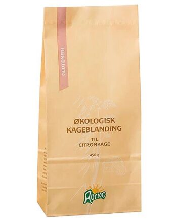Aurion Citronkageblanding Glutenfri øko  450 Gram