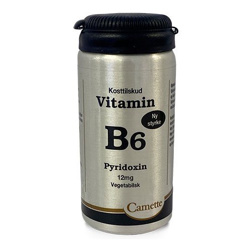 B6 Vitamin Pyridoxin 12 Mg  90 Tabletter