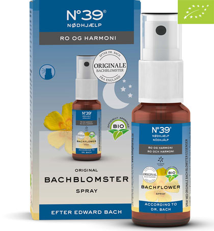 Bachflower No  39 Sov Godt   økologisk Spray  Bull  20g
