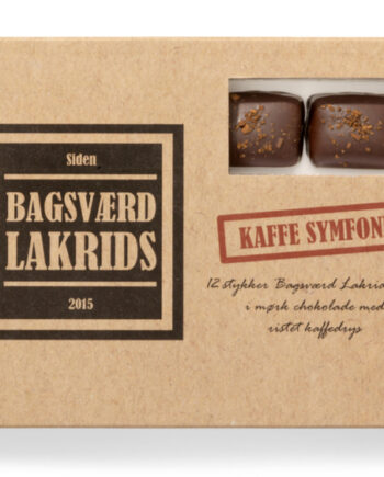 Bagsværd Lakrids Symfoni æske  Quot Kaffe Quot  125g
