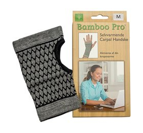 Bamboo Carpal Handske  Str