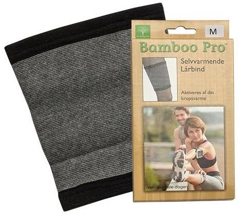 Bamboo Pro Lårbind  Str    Selvvarmende 1stk