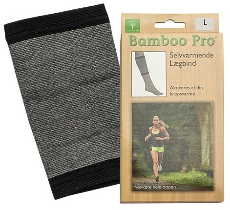 Bamboo Pro Lægbind  Str    Selvvarmende 1stk