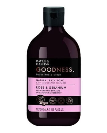 Baylis   Harding Badesæbe Rose   Geranium  500ml