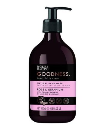Baylis   Harding Hand Wash Rose   Geranium  500ml