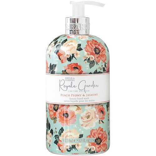 Baylis   Harding Royale Garden Peach  Peony   Jasmine Hand Wash 500 Ml