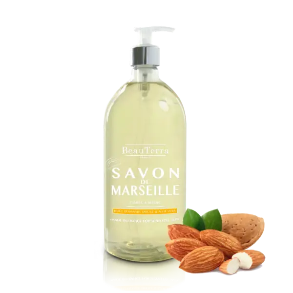 Beau Terra Marseille Liquid Soap Almond Oil 300ml