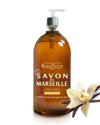Beau Terra Marseille Liquid Soap Honey Vanilla  1000ml