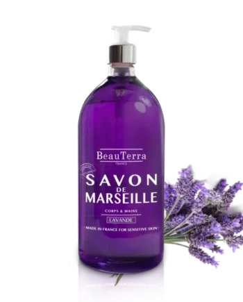 Beau Terra Marseille Liquid Soap Lavender  1000ml