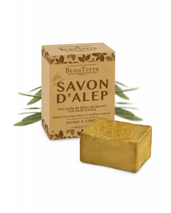 Beau Terra Traditionel Aleppo Sæbe Bar  190g