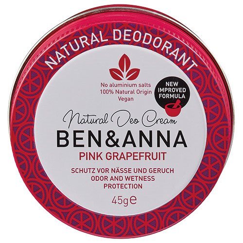 Ben   Anna Deo Cream Pink Grapefruit 45 Gram