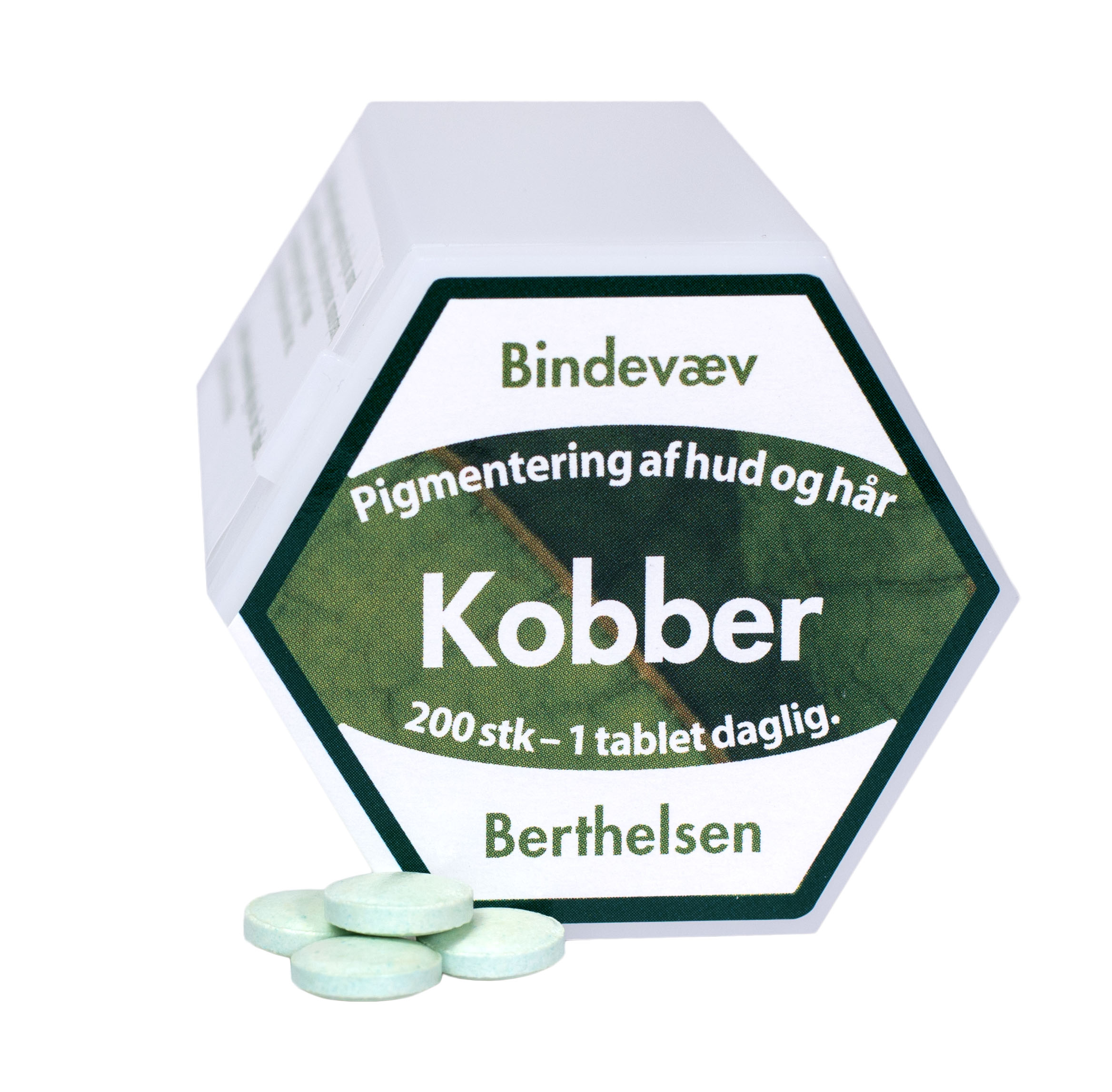 Berthelsen Kobber   Mg 200 Tab