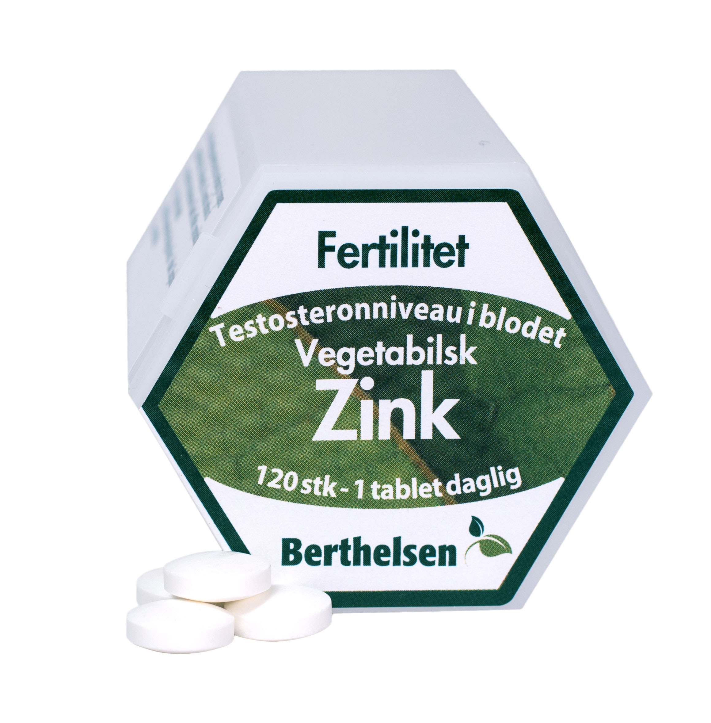 Berthelsen Zink 20 Mg 120 Tab