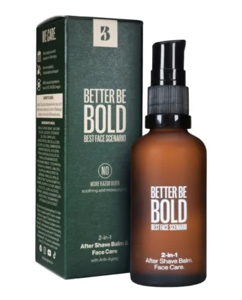 Better Be Bold Best Face Scenario  2in1 Aftershave Balm   Face Cream  50 Ml