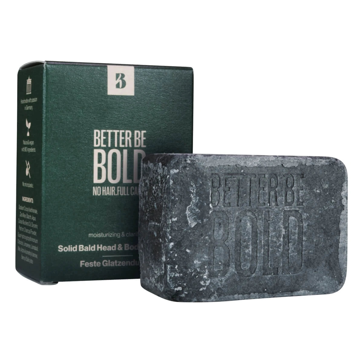 Better Be Bold Solid Bald Head Body Wash Bar 110 Gr