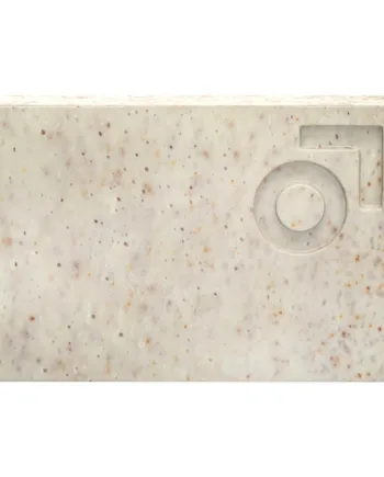 Beviro Purifying Body Scrub Bar  Zesty Vetiver  135