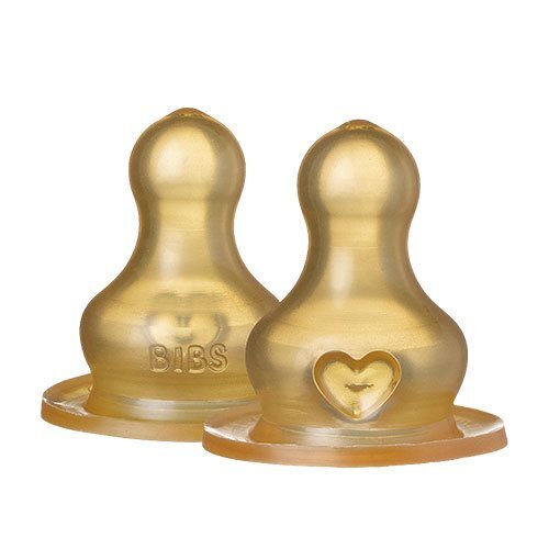 Bibs Bottle Nipple Latex Slow Flow   Pack   Pk