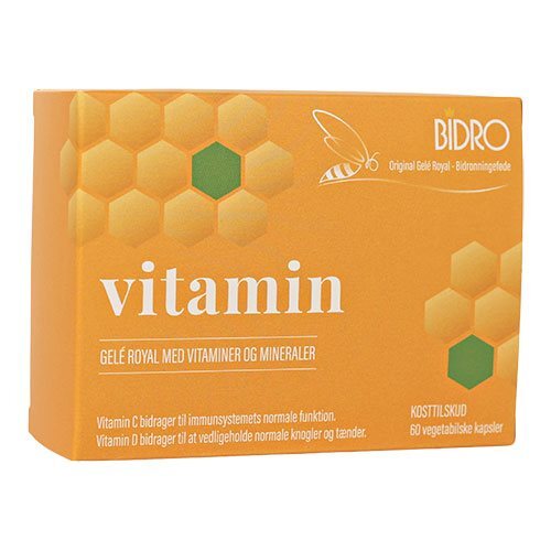Bidro Vitamin 60 Veg  Kapsler