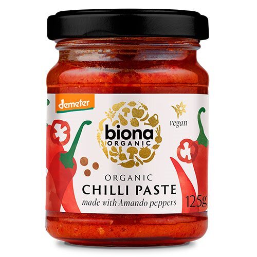 Biona Chilipasta økologisk Demeter 125 Gram
