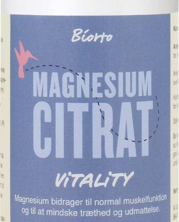Biorto Magnesium Citrat Vitality  90kap