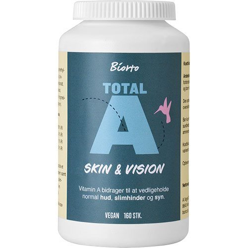 Biorto Total   Skin   Vision  160 Kapsler