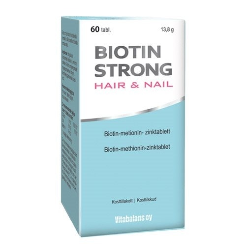 Biotin Strong 60 Tabletter