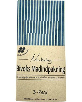 Bivoks Madindpakning Blå