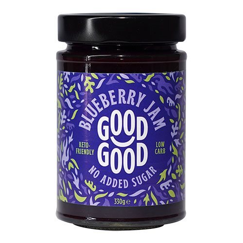 Blåbærmarmelade Med Stevia Sweet Jam 330 Gram