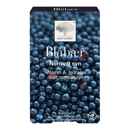 Blåbærpillen 30 Tabletter