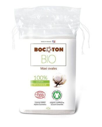 Bocoton Bio Maxi Ovale Vatrondeller Af økologisk Bomuld
