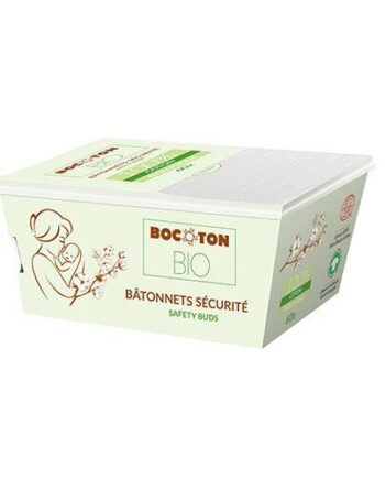Bocoton Bio Sikkerhedsvatpinde Af øko  Bomuld    Baby Barn