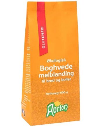 Boghvedemelblanding øko  600 Gram