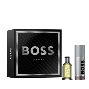 Boss Bottled Eau De Toilette 50 Ml Boss Bottled Deodorant Spray 150 Ml Gavesæt