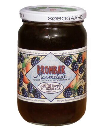 Brombærmarmelade Sødet   æble
