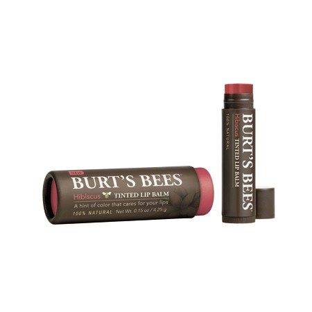 Burtâ   Bees Lip Balm Farvet Hibiscus  Bull    25g