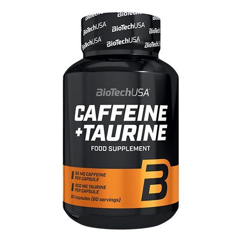 Caffeine   Taurine 60 Kapsler