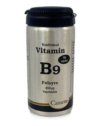 Camette B9 Vitamin Folsyre 450mcg  90tab
