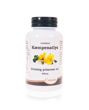 Camette Kæmpenatlysolie Evening Primrose Oil  180kap