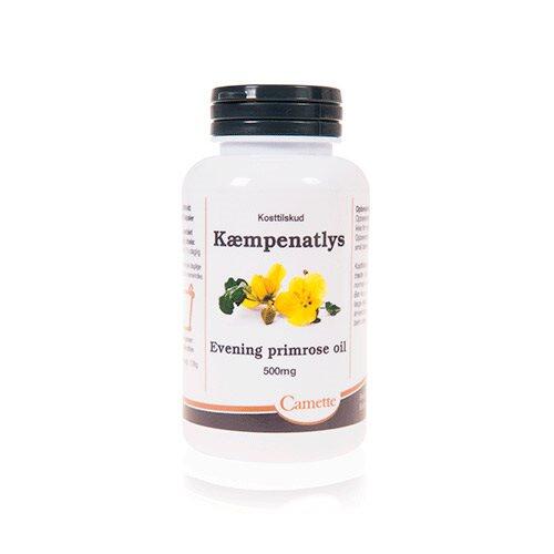 Camette Kæmpenatlysolie Evening Primrose Oil 180kap