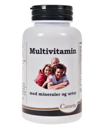 Camette Multivitamin Med Mineraler  120tab